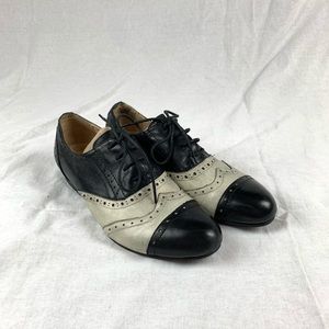 Vintage Miz Mooz Histeric Cap Toe Oxford Shoe